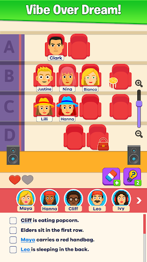 Seat It Right - Logic Puzzle ekran görüntüsü