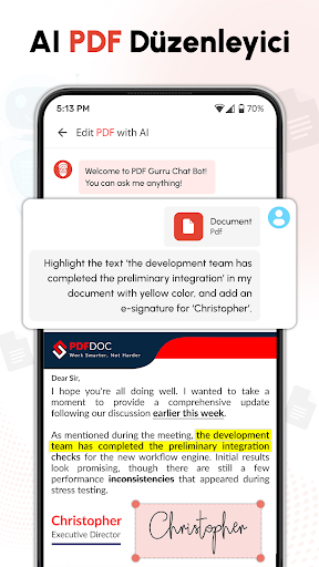 PDF Guru: AI Asistan ekran görüntüsü