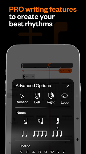 Drum Notes - beats music sheet ekran görüntüsü