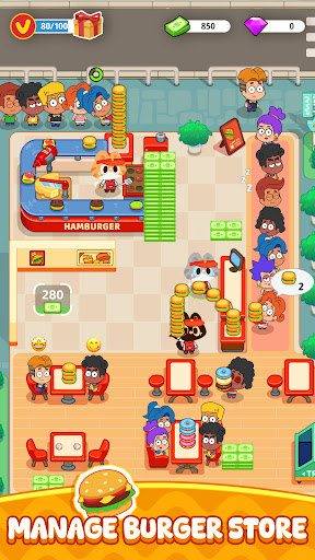 Kitty Go: Yemek İmparatoru ekran görüntüsü