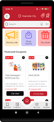 WM Grocery ekran görüntüsü