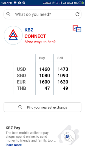 KBZConnect ekran görüntüsü
