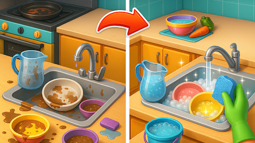 Christmas House Cleaning Game ekran görüntüsü