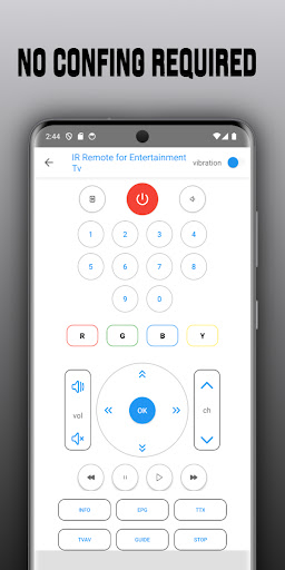 Remote for Intertainment tv ekran görüntüsü