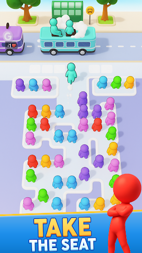 Bus Traffic Jam: Seat Mania 3D ekran görüntüsü