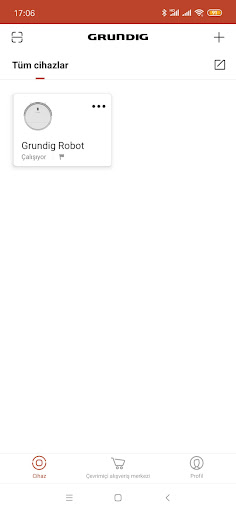 Grundig Robot ekran görüntüsü