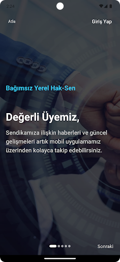 Bağımsız Yerel Hak Sen ekran görüntüsü