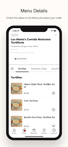Las Maria's Tortilleria ekran görüntüsü