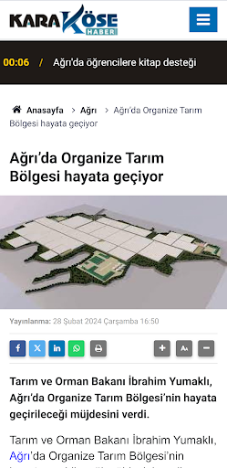 Karaköse Haber ekran görüntüsü