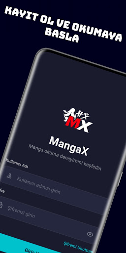 MangaX - Manga oku ekran görüntüsü