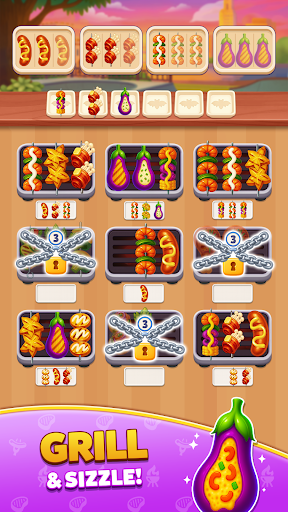 Skewer Sort: Grill Jam Game ekran görüntüsü