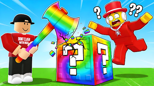 Lucky Block Smash: Obby World ekran görüntüsü