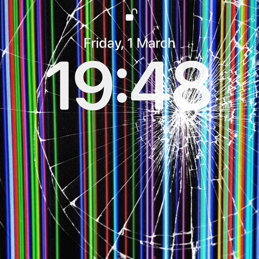 Broken Screen Prank & Sound