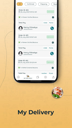 eRestro Singlevendor Rider ekran görüntüsü