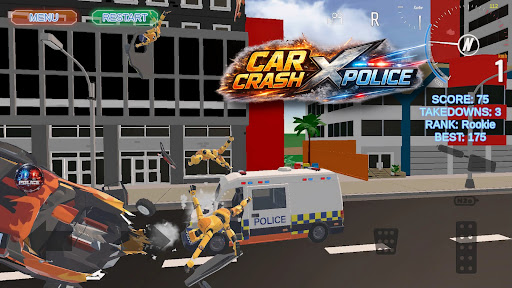 Car Crash X Police ekran görüntüsü