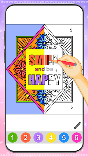 Quotes Color by Number Book ekran görüntüsü