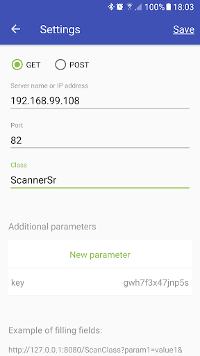 QR & Barcode Scanner, POST & G ekran görüntüsü