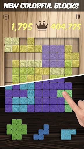 Woodblox Puzzle Wooden Blocks ekran görüntüsü
