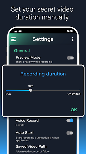 Background Video Recorder Cam ekran görüntüsü