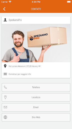 SpediamoPro ekran görüntüsü