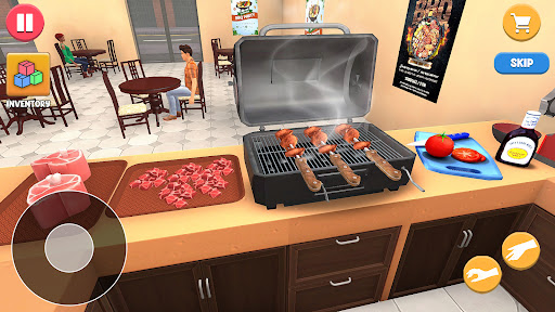 kebapçı yemek pişirme oyunları ekran görüntüsü