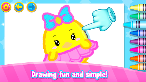 Rainbow Glitter Drawing Book ekran görüntüsü