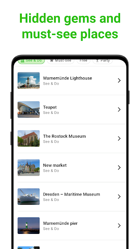 Rostock Tour Guide:SmartGuide ekran görüntüsü