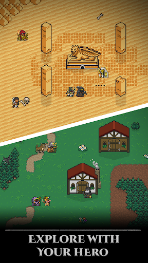 Hero of Aethric Turn Based RPG ekran görüntüsü
