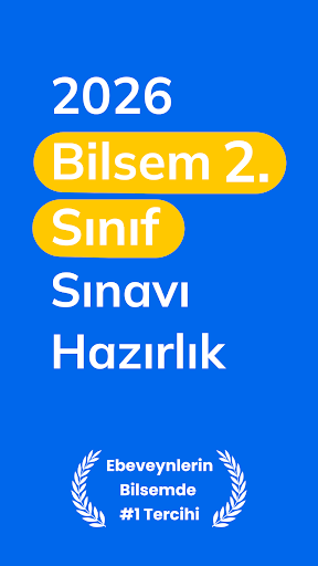 2.Sınıf Bilsem Sınavı Hazırlık ekran görüntüsü