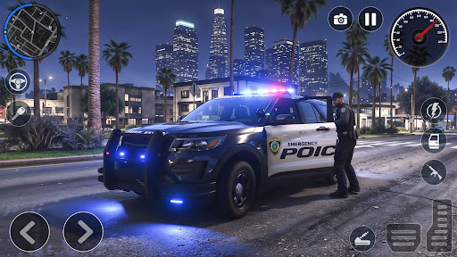 Extreme Police City Chase Sim ekran görüntüsü