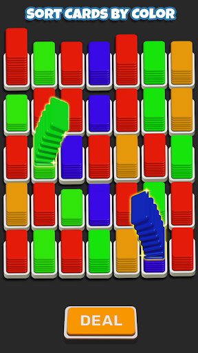 Card Sort Puzzle Shuffle Sort ekran görüntüsü