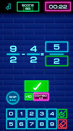 Fraction Challenge: Math games ekran görüntüsü