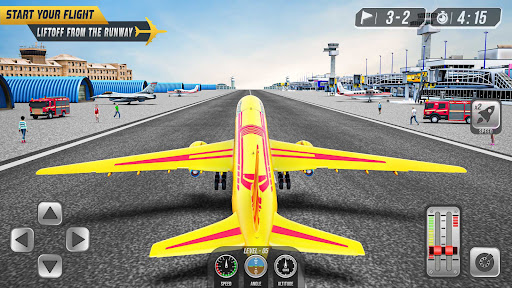 uçak oyunları simulator Ofline ekran görüntüsü