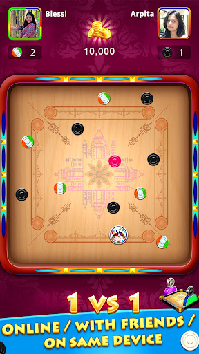 Carrom Dünyası :3D Masa Oyunu ekran görüntüsü