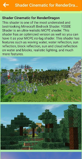 Fantastic Shaders Mod for MCPE ekran görüntüsü