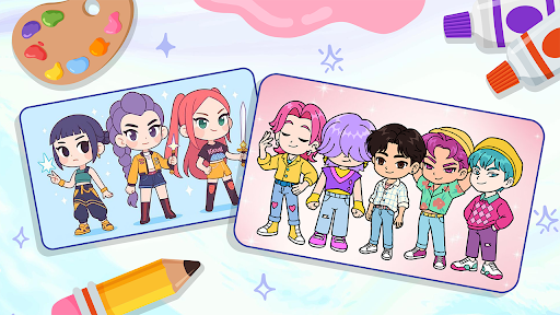 Idol Draw: Coloring Master ekran görüntüsü
