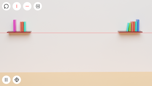 Laser level, Protractor ekran görüntüsü