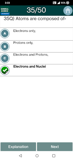 General Science Quiz ekran görüntüsü
