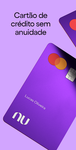 Nubank: conta, cartão e mais ekran görüntüsü