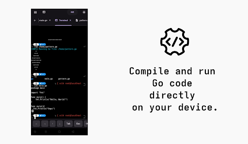 Offline Go IDE - GoDeck ekran görüntüsü