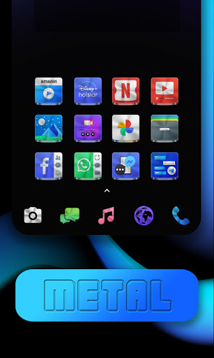 Metal Redefined Icon Pack | Me ekran görüntüsü
