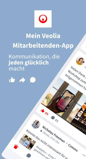 Mein Veolia Mitarbeitenden-App ekran görüntüsü