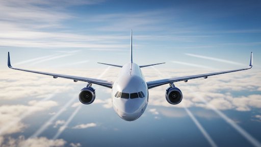 Airplane Pilot Flight Sim Game ekran görüntüsü