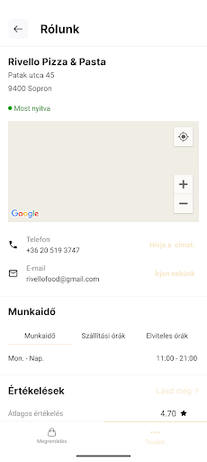 RivelloFood ekran görüntüsü