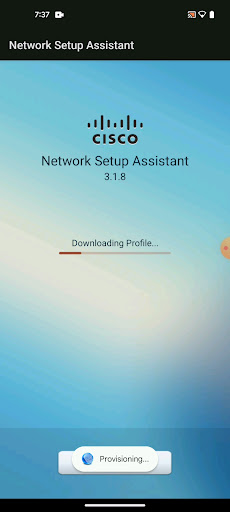 Cisco Network Setup Assistant ekran görüntüsü