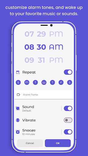 Alarm Clock App ekran görüntüsü