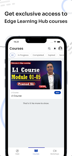 Edge Learning Hub ekran görüntüsü