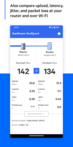 RealSpeed ekran görüntüsü