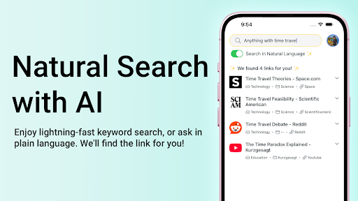 TidyLinks: AI Bookmark Manager ekran görüntüsü