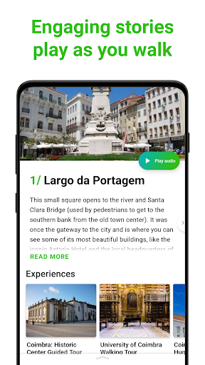 Coimbra Tour Guide:SmartGuide ekran görüntüsü